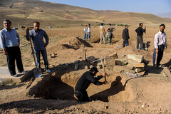 زلزله‌زدگان روستای باجه باج از توابع ورزقان - آذربایجان شرقی